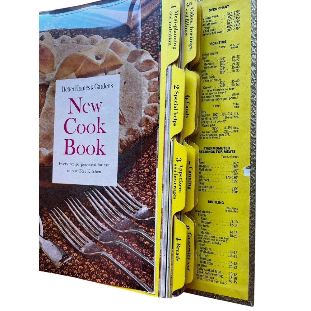 Better Homes & Gardens New Cook Book Revised Edition Eighth Printing 1965